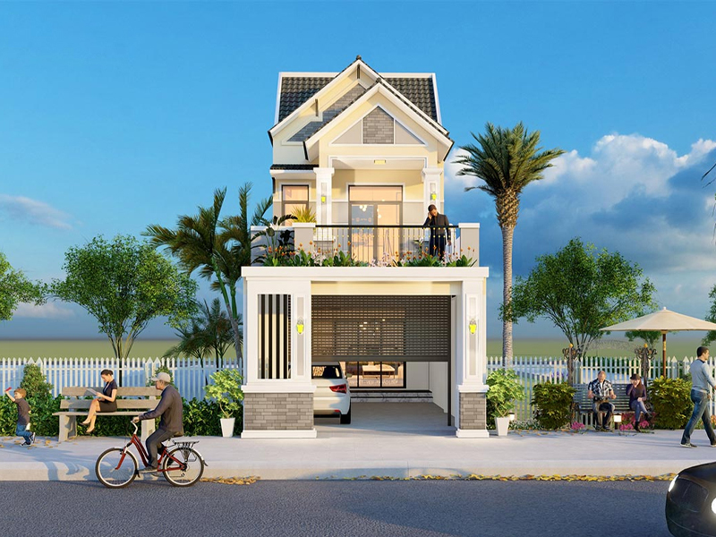 Mẫu nhà phố 04