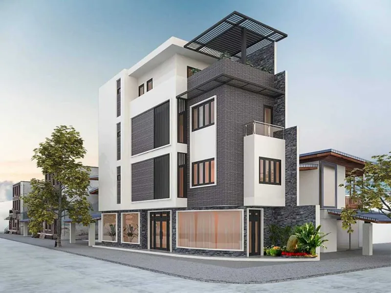 Thiết kế xây dựng nhà phố